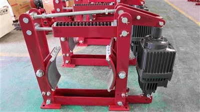Freio de guindaste de pórtico portuário